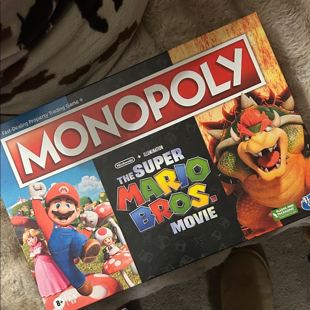 Monopoly The Super Mario Bros. Movie Board Game